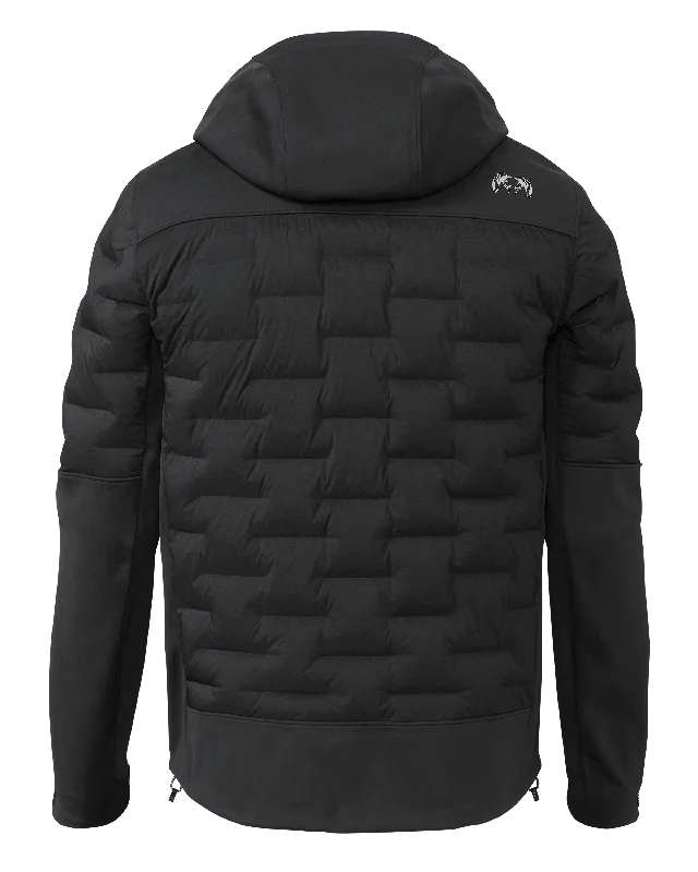 Axis Thermal Hybrid Hooded Jacket | Carbon