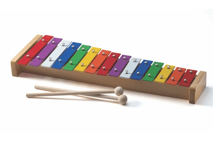 Wooden play post offices for postal role - play​ 15-Tone Coloured Metallophone