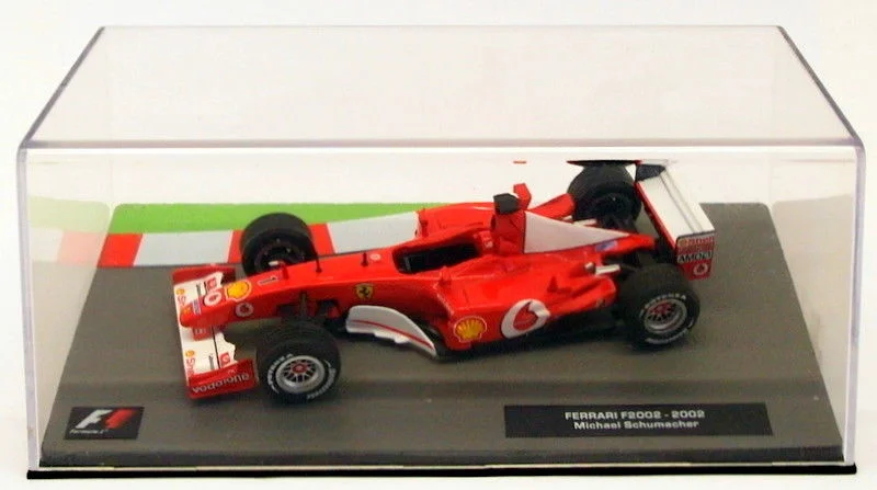 RC cars with high - speed motors for thrill - seeking​ Altaya 1/43 Scale Model Car 21318 - F1 Ferrari F2002 2002 - Michael Schumacher