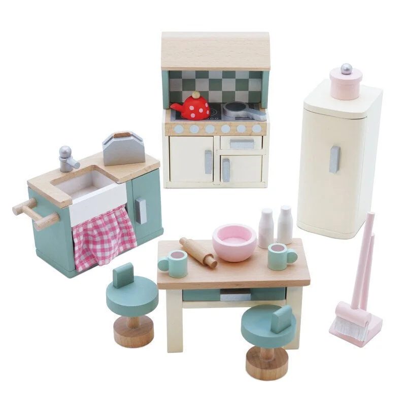 Wooden activity centers for baby development​ Le Toy Van - Daisylane Kitchen
