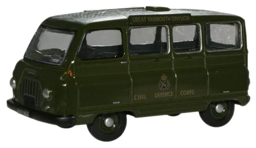 Ferries for transporting passengers and vehicles across water​ Oxford Diecast Civil Defence Morris J2 Minibus - 1:76 Scale