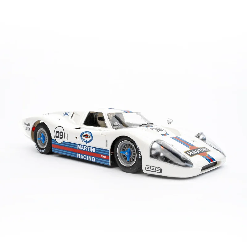 Off - road cars equipped for rough terrains and adventures​ NSR 0409SW Ford MkIV No.09 Martini Racing White Slot Car