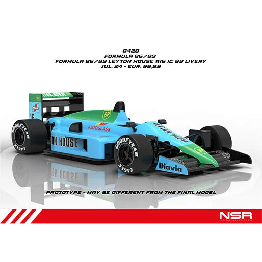 Train stations with modern facilities​ NSR 0420IL 1/32 Formula 86/89 Leyton House No.16 Ivan Capelli 89 Livery Slot Car