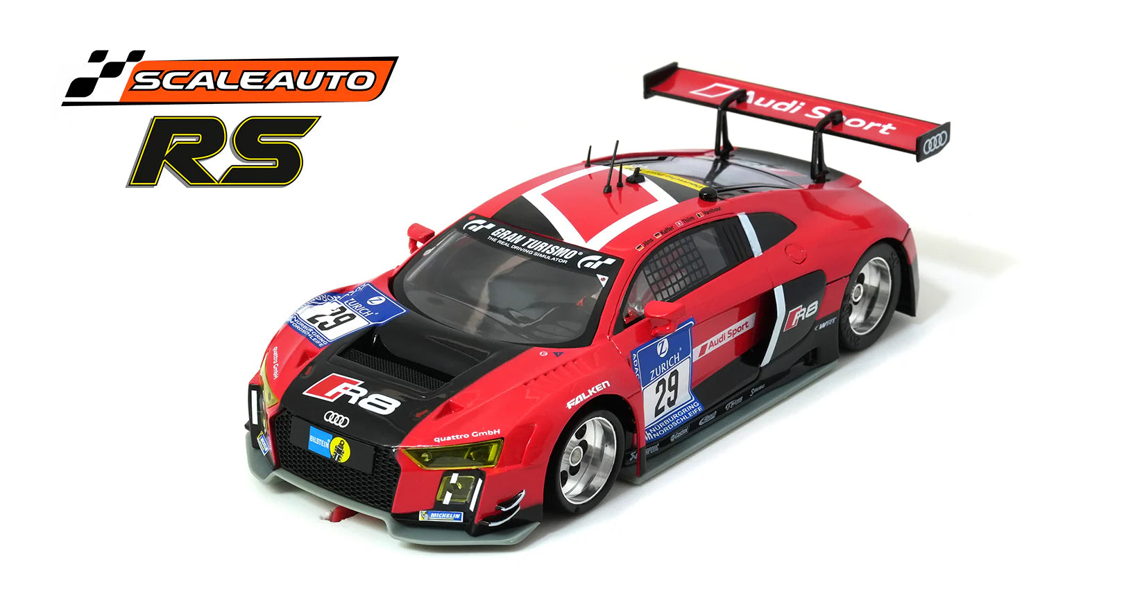 Hybrid cars combining fuel and electric power for efficiency​ Scaleauto 1/32 Audi LMS GT3 Team WRT No. 29 Slot Car [SC-6172RS]**