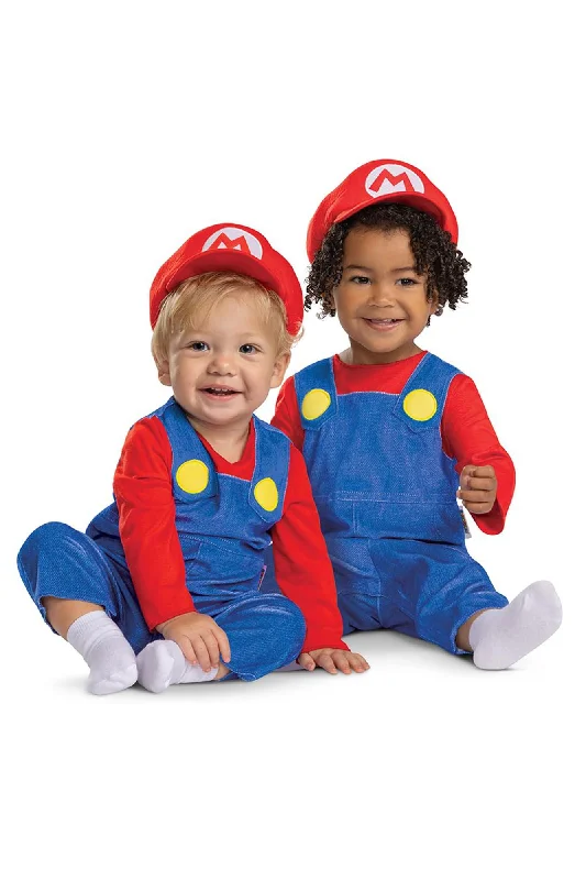 Video games with licensed soundtracks​ Super Mario Bros. Mario Posh Infant Costume