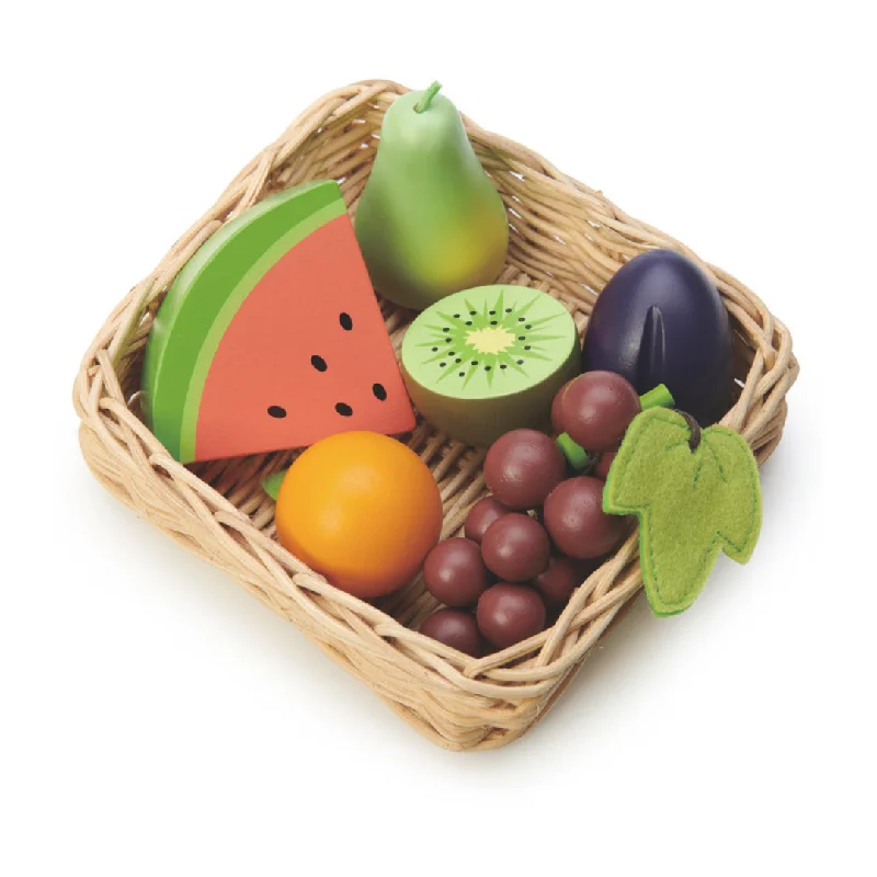 Wooden climbing toys for physical activity​ Tender Leaf Fruit Basket