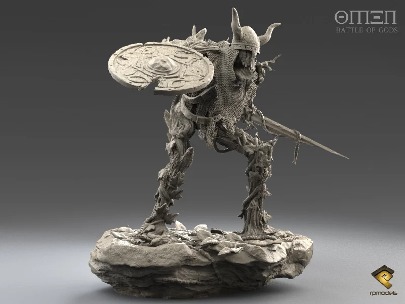 Office building model toys for business - themed play​ Tree Warrior 2 - Freya Army