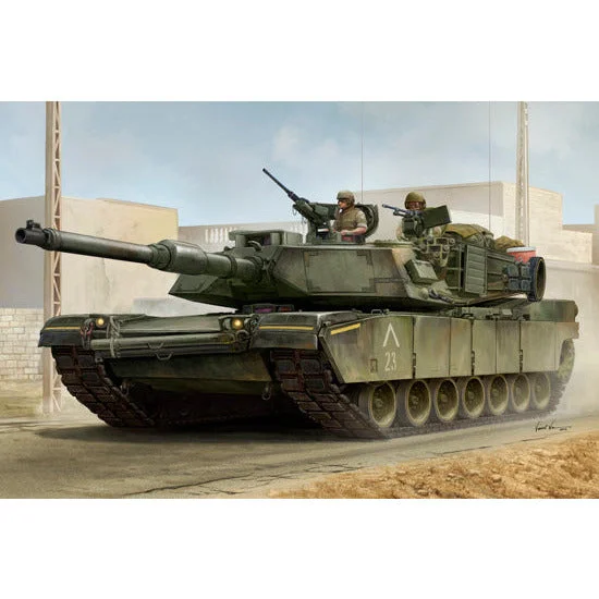Police station model toys with jail cells and vehicles​ Trumpeter US M1A1 AIM MBT
