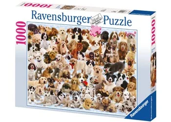 Puzzle - based fitness challenges for physical activity Ravensburger 15633-7 Dogs Galore! Puzzle 1000pc Puzzle - based fitness challenges for physical activity Ravensburger 15633-7 Dogs Galore! Puzzle 1000pc