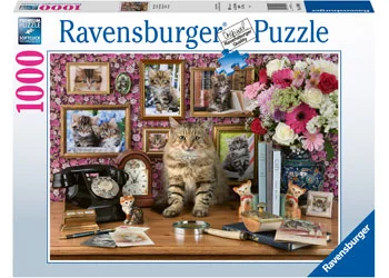 Puzzle - based science experiments for kids​ Ravensburger My Cute Kitty 1000pc [15994-9]