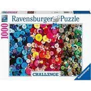 Puzzle - themed tablecloths for special occasions​ Ravensburger Challenge Buttons Puzzle 1000pc [16563-6]