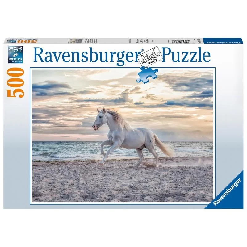 Puzzle - themed backpacks for carrying puzzle sets​ RAVENSBURGER EVENING GALLOP 500PC