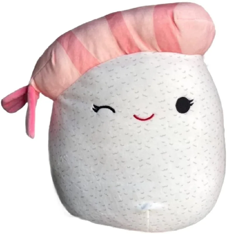 Plush toys for cyclists with bike - related details​ Squishmallow 5 Inch Mini Food Plush | Keina the Sushi