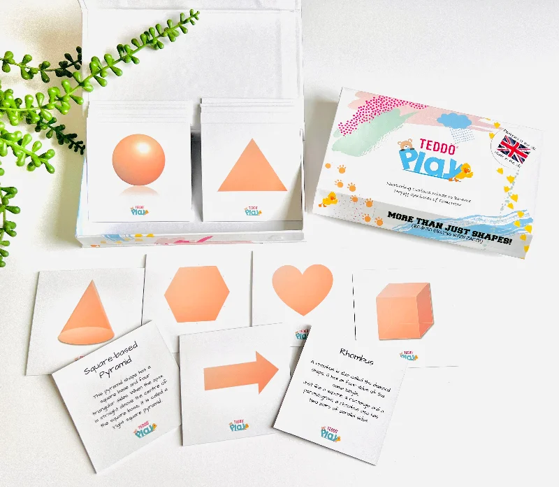 Puzzle - solving apps with hints and solutions Teddo Play - More Than Just Shapes Learning Cards Set Puzzle - solving apps with hints and solutions Teddo Play - More Than Just Shapes Learning Cards Set