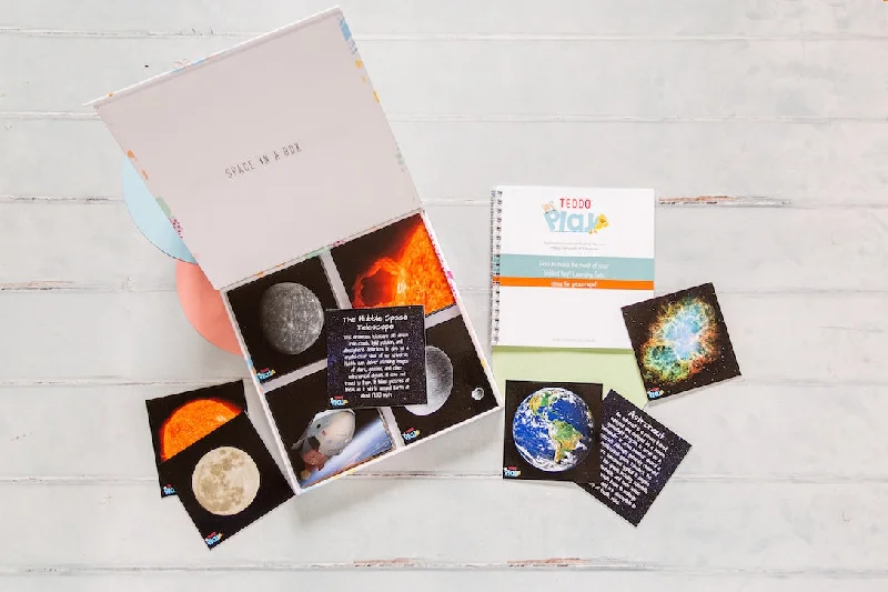 Puzzle - based language - learning games​ Teddo Play - Outer Space Learning Cards Set