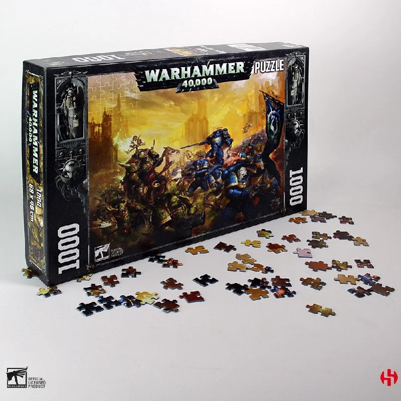 Puzzle - related art prints for wall decoration Warhammer 40K Jigsaw Puzzle Dark Imperium (1000 pieces) Puzzle - related art prints for wall decoration Warhammer 40K Jigsaw Puzzle Dark Imperium (1000 pieces)